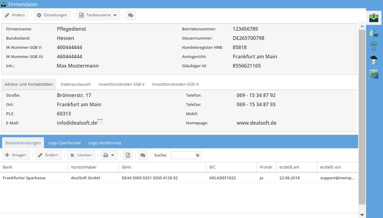 Firmendaten