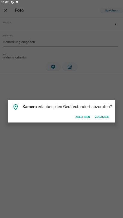 Kamera Zugriff