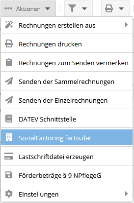 Factoring Einkaufen