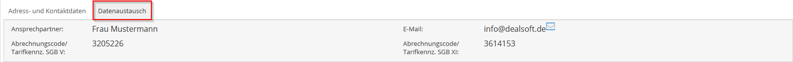 Datenaustausch