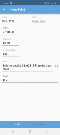 Fahrtenbuch