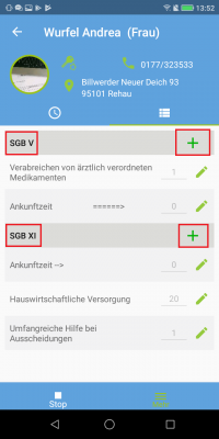 Leistung hinzufügen