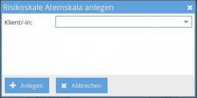 Risikoskala anlegen